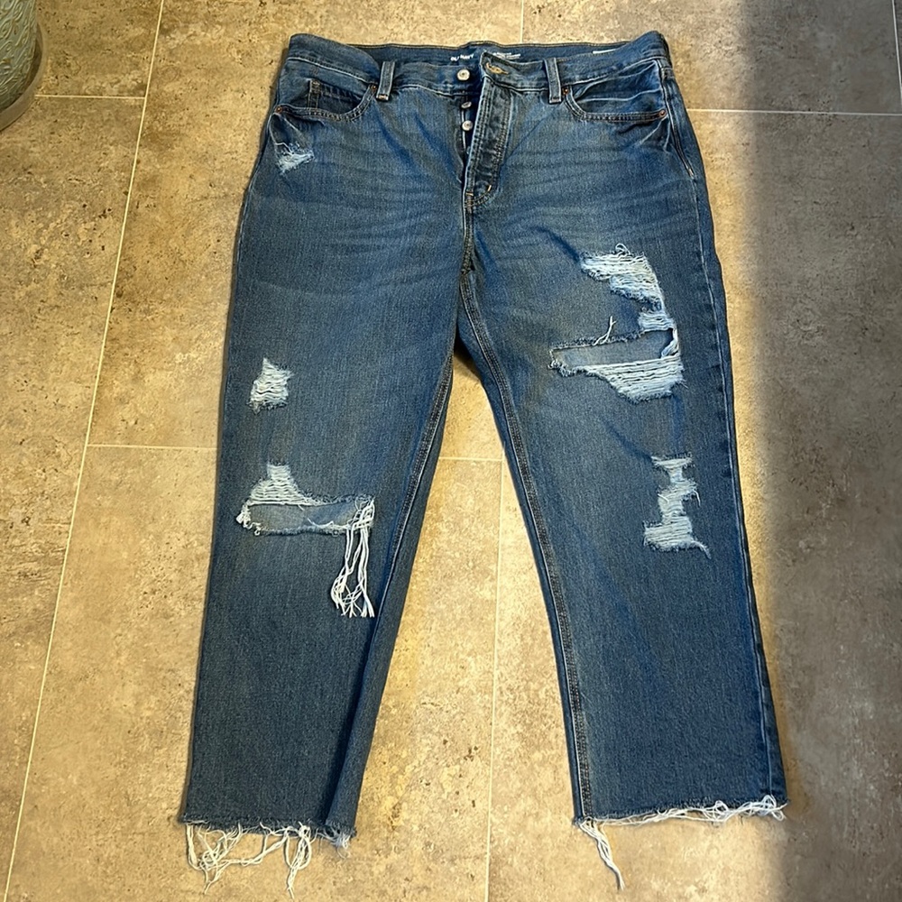 Old Navy Slouchy Straight Jeans